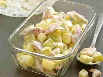 Kartoffel-Forellen-Salat mit Wasabi