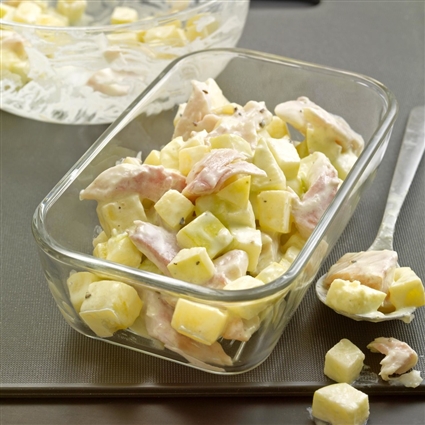 Kartoffel-Forellen-Salat mit Wasabi