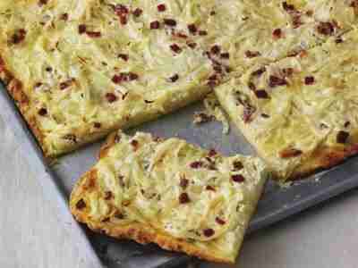Schneller Zwiebelkuchen