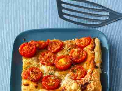 Schnelle Tomaten-Quiche