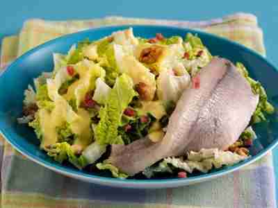 Chinakohlsalat mit Matjes