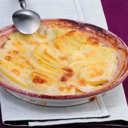 Vegetarisches Kartoffelgratin