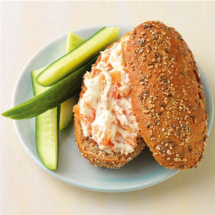 Lachsbrötchen