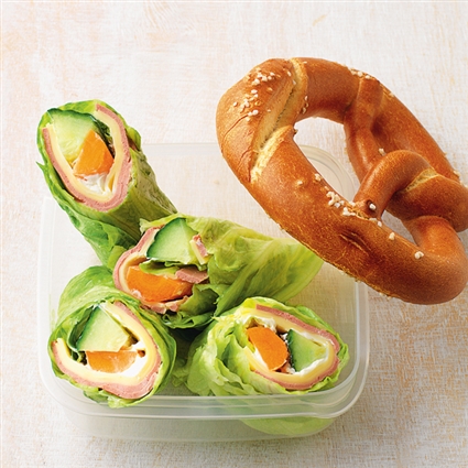 Möhren-Gurken-Röllchen