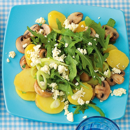 Grüner Kartoffelsalat