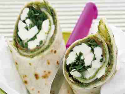 Schinken-Rucola-Wraps