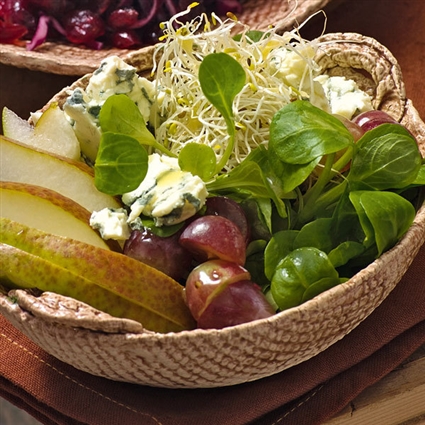 Feldsalat mit Roquefort