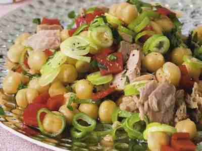 Thunfisch-Kichererbsen-Salat