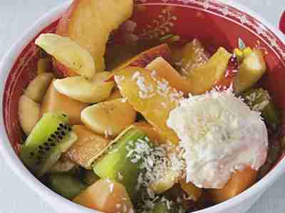 Exotischer Obstsalat