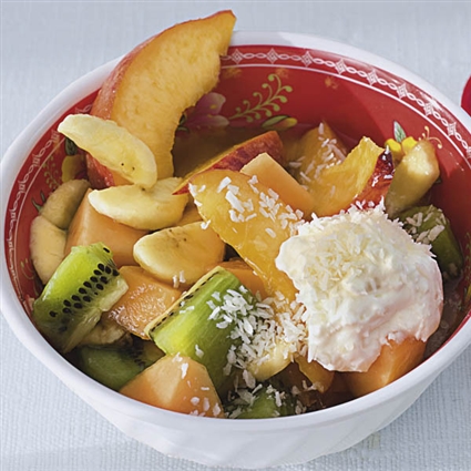 Exotischer Obstsalat