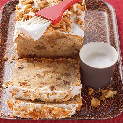 Apfelbrot mit Walnüssen