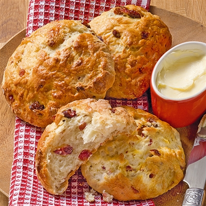 Kirsch-Quarkbrötchen