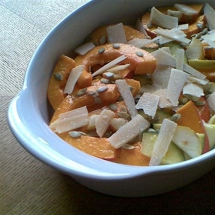 Schnelles Kürbisgratin