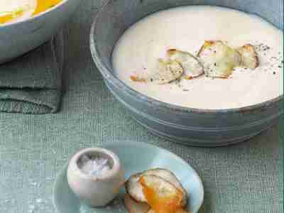 Cremige Topinambursuppe