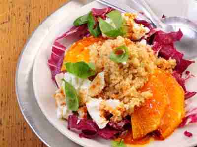 Schneller Couscous-Salat mit Blutorangen
