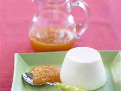 Weiße Schoko-Panna-cotta