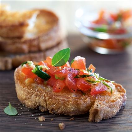 Bruschetta mit Tomaten