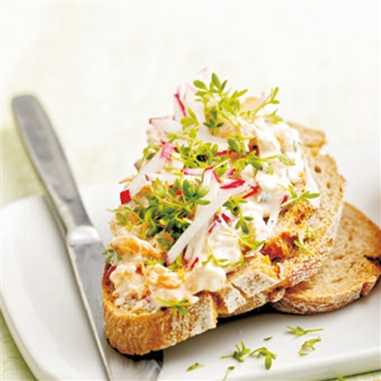 Frühlings-Frischkäse mit Möhren