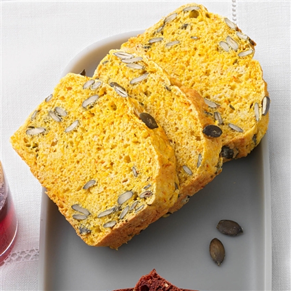 Kerniges Kürbisbrot