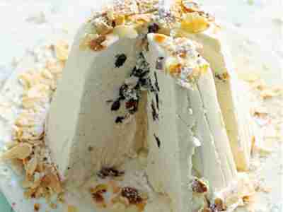 Panettone aus dem Eis
