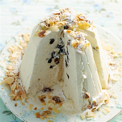 Panettone aus dem Eis