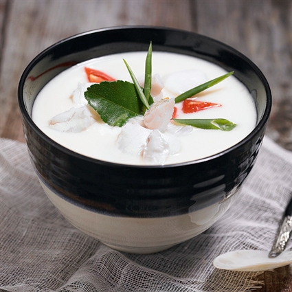 Kokos-Fischsuppe