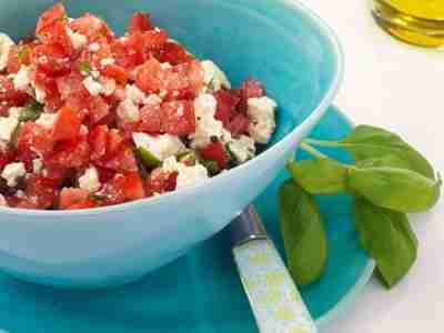 Tomaten-Käse-Tatar