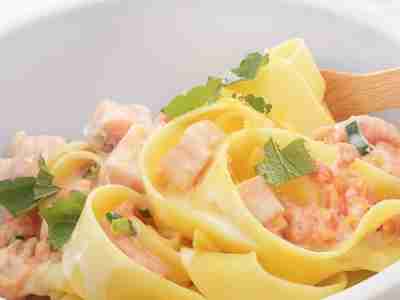 Zitronen-Lachs-Sauce