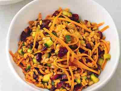 Sommerlicher Weizensalat
