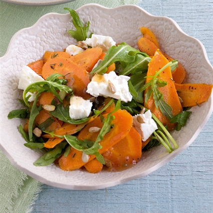 Möhrensalat vom Blech