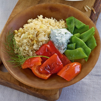 Gemüse-Couscous-Salat