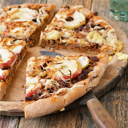 Apfelpizza