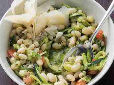 Bohnen-Zucchini-Salat
