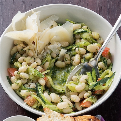 Bohnen-Zucchini-Salat