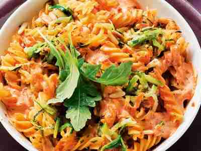Nudelauflauf mit Zucchini