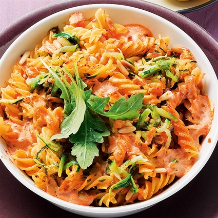 Nudelauflauf mit Zucchini