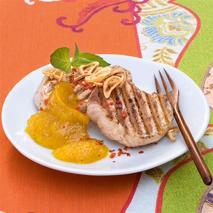 Ananas-Curry-Konfitüre