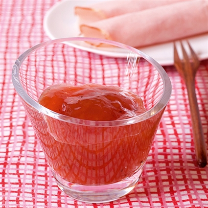 Wassermelonenkonfitüre mit Schokolade