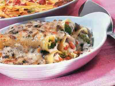 Cannelloni mit Gemüsefüllung