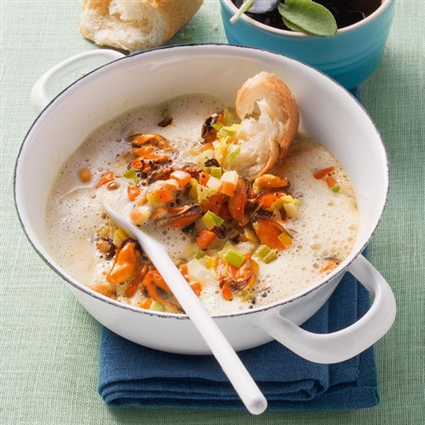 Muschelsauce mit Salbei und Prosecco