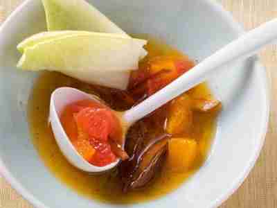 Zitrusmarinade mit Datteln