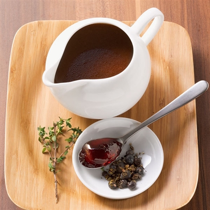 Rotwein-Wildsauce