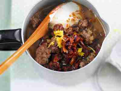 Zitronen-Lamm-Ragout