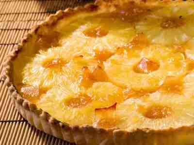 Ananas-Ingwer-Tarte