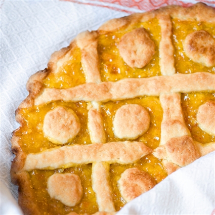Orangen-Crostata