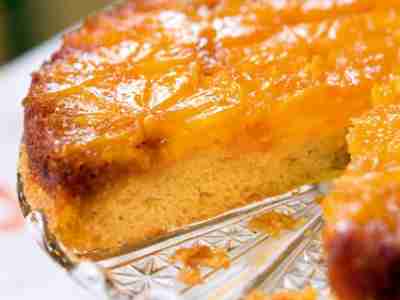 Orangen-Karamell-Kuchen
