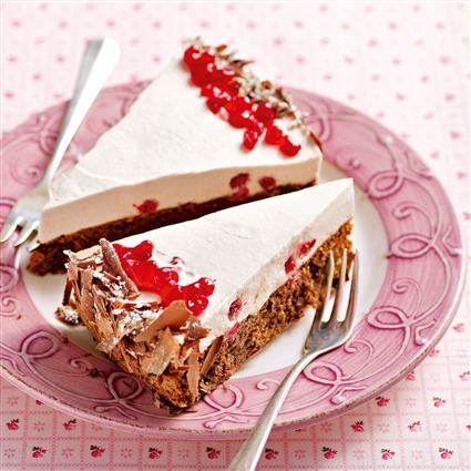 Preiselbeerschaumtorte
