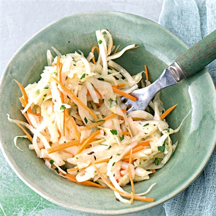 Vegetarischer Krautsalat