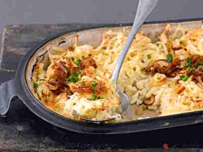 Käsespätzle mit Emmentaler