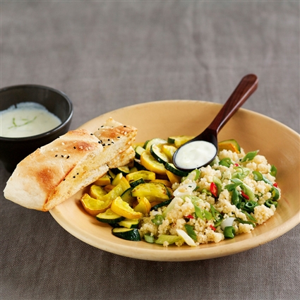 Schneller Couscous-Salat mit Joghurt